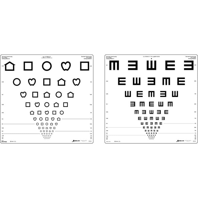 LEA SYMBOLS® & Tumbling E Chart Medvana UK