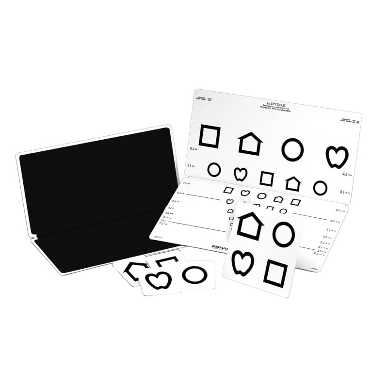 LEA SYMBOLS® 10-Line Folding Eye Chart Medvana UK