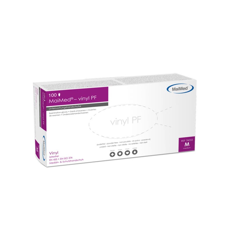 MaiMed® Vinyl Gloves (S) Medvana UK