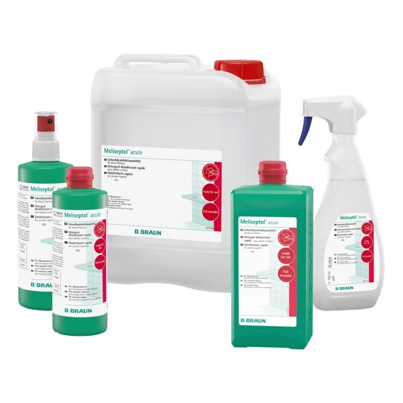 Meliseptol® acute 750 ml spray bottle Medvana UK