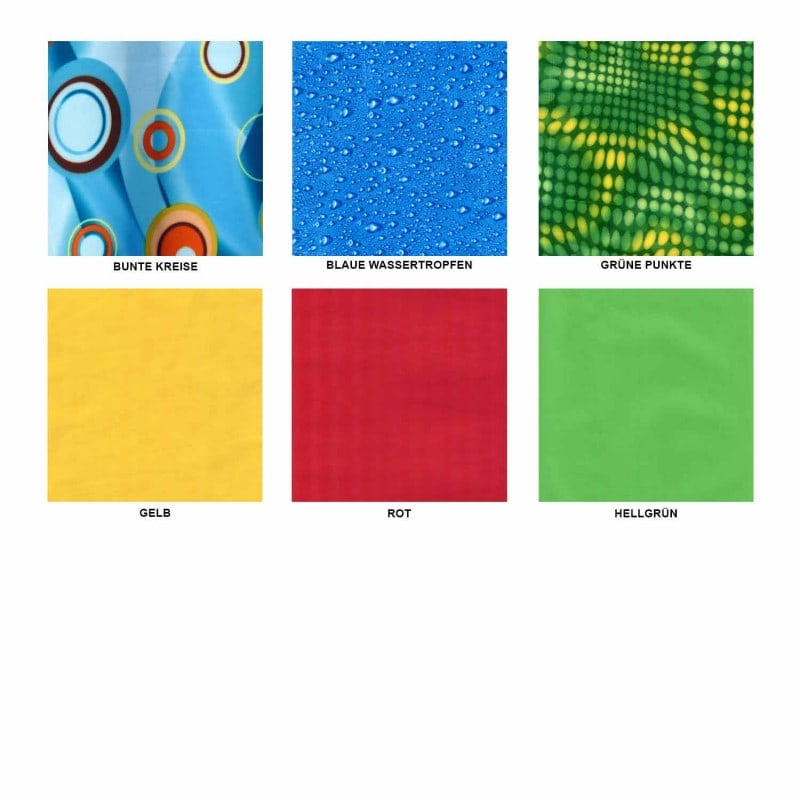 Double Apron blue water droplets (#3-1) | M Medvana UK
