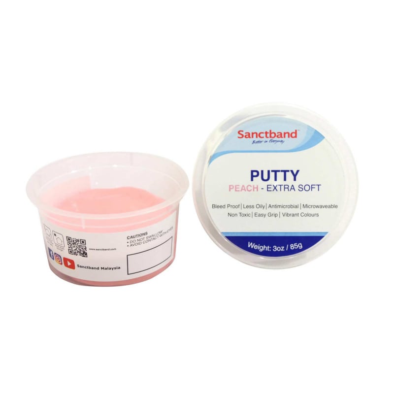 Sanctband Therapy Putty extra soft - peach Medvana UK