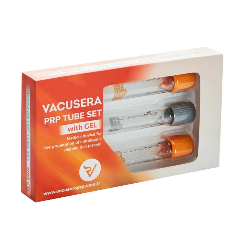 Vacusera PRP Tubes with Gel Set Medvana UK