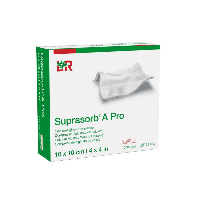 Suprasorb® A Pro 10 x 10 cm, 10 PCS (Dressing) Medvana UK