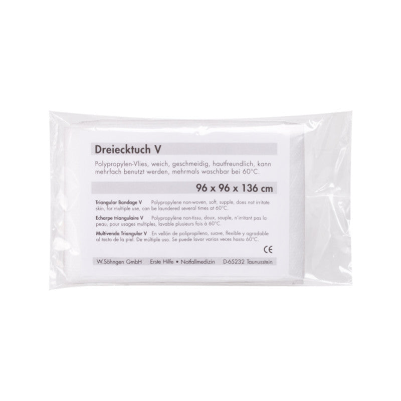 Triangular Bandage V pure white Medvana UK