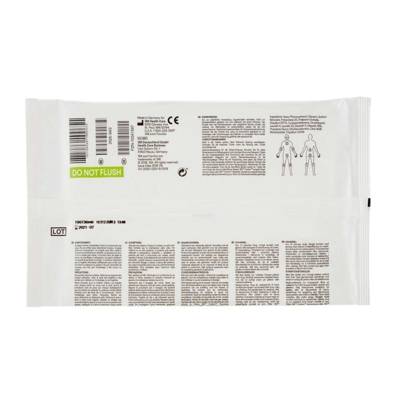 3M™ Cavilon™ Bathing and Cleansing Wipes Medvana UK