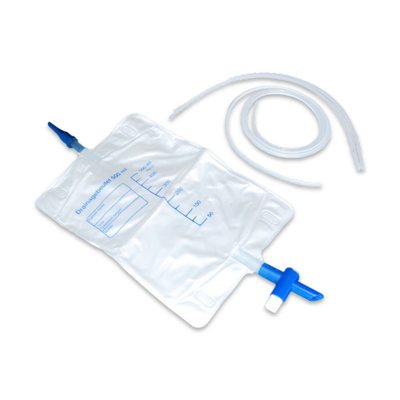 Soft Silicone Drains with bag CH 21 Medvana UK