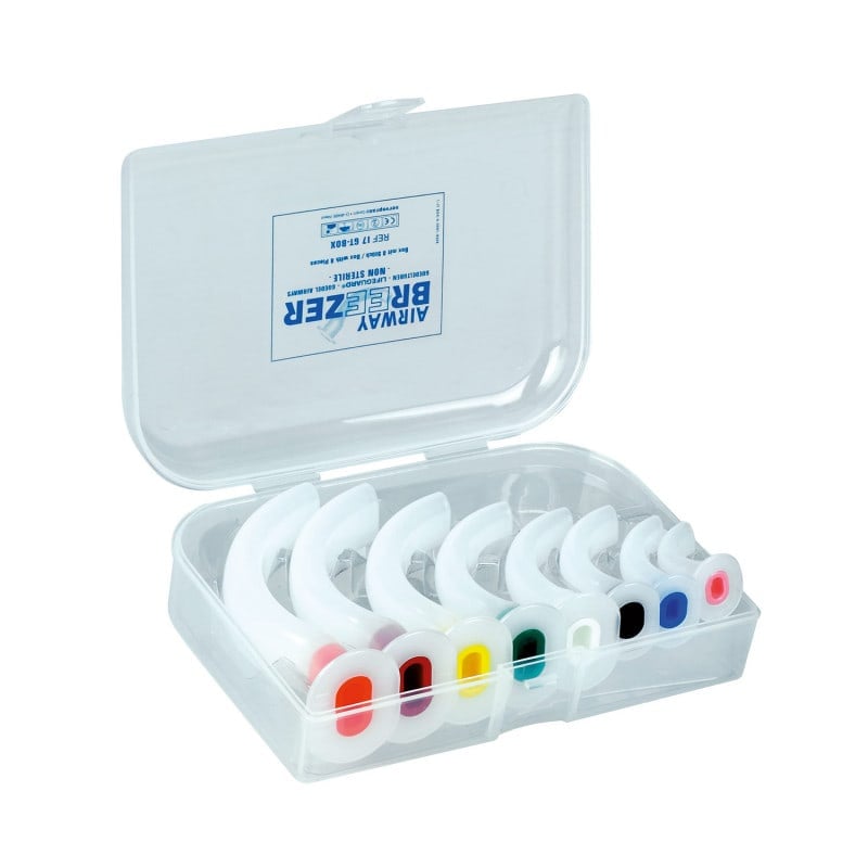 Airway Breezer Guedel Tube Set 8-piece in polybag Medvana UK
