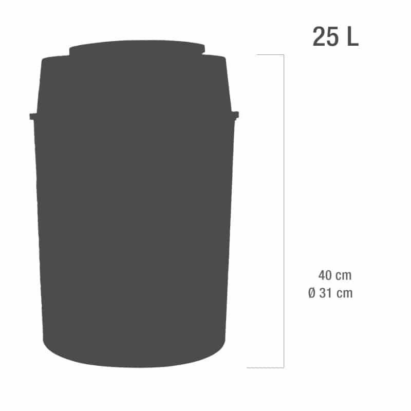 Eco Line XL Sharps Bin 25 L Medvana UK