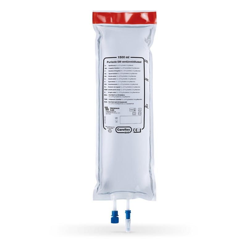 Purisole® SM Diluted in Careflex® Duo Bag 5000 ml Medvana UK