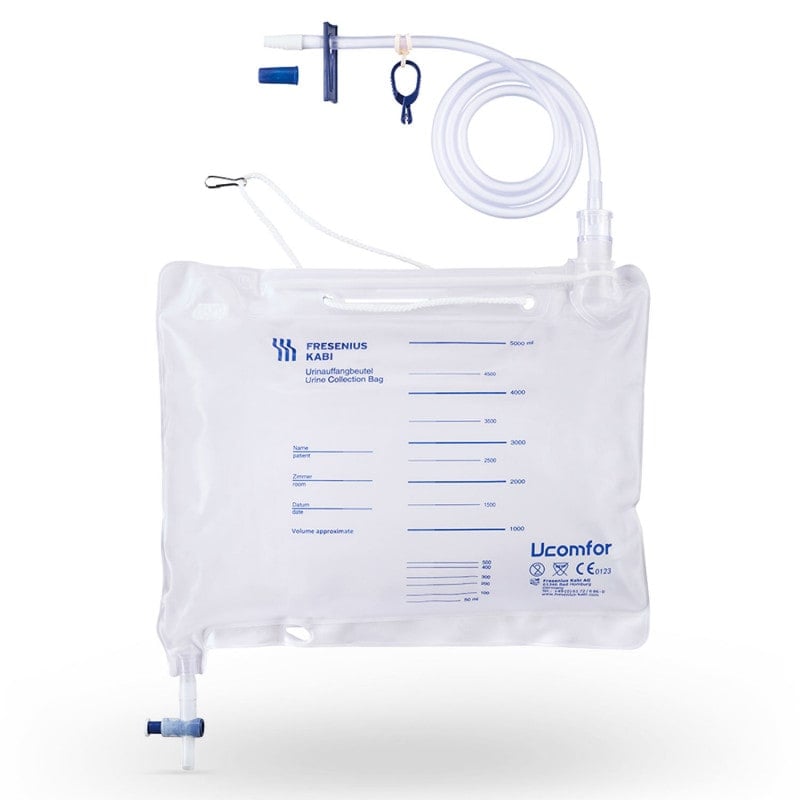 Urine Collection Bag 5 Litres without pump ball Medvana UK