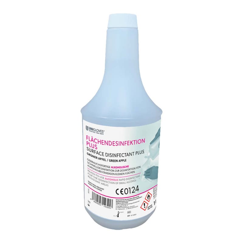 Unigloves Surface Disinfectant Plus 5 Litres, Lemon Fresh Medvana UK