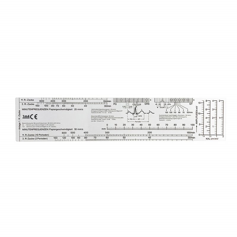 1M4 ECG Ruler Medvana UK