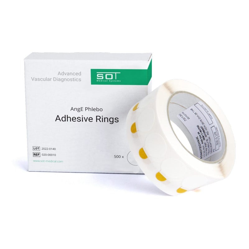 AngE™ Phlebo Adhesive Rings 6 rolls Medvana UK