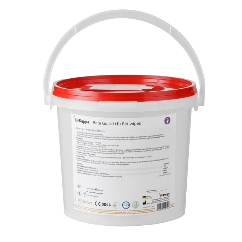 Beta Guard RFU Bio-Wipes Flowpack Medvana UK