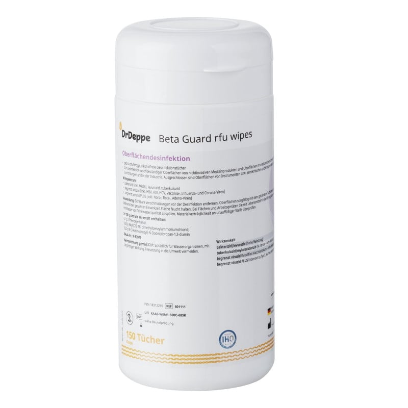 Beta Guard rfu Wipes Can Medvana UK