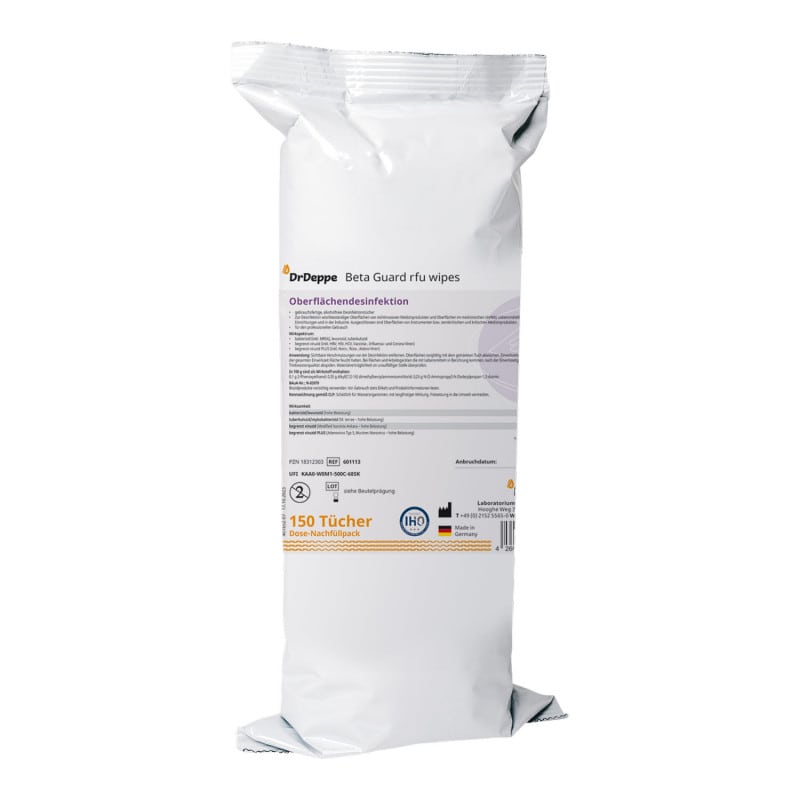 Beta Guard rfu Bio-Wipes Refill Pack Medvana UK
