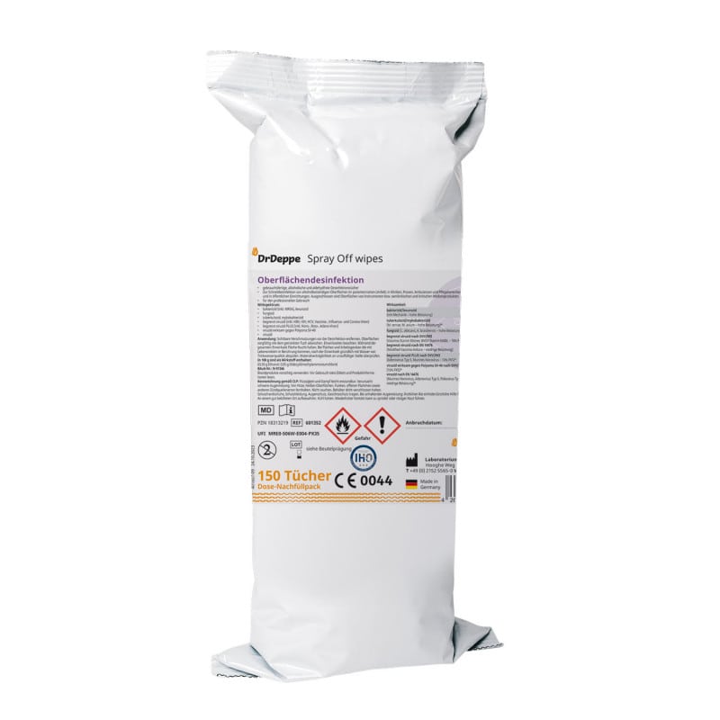 Spray Off Wipes Refill Pack Medvana UK