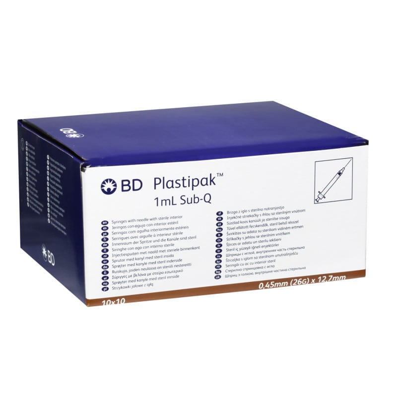 BD Plastipak™ Sub-Q Syringe Medvana UK
