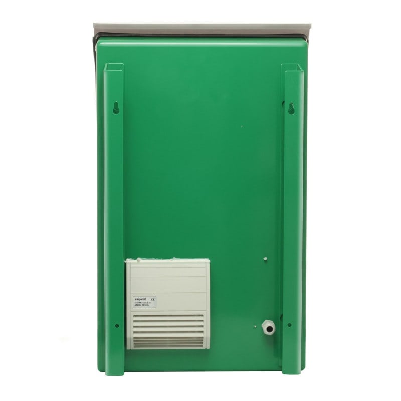 DefibCab Smart Monitoring AED Cabinet with pin code Medvana UK