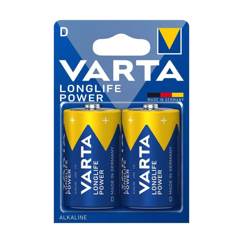 Varta Longlife Power Mono D Battery 4920 LR20 Medvana UK