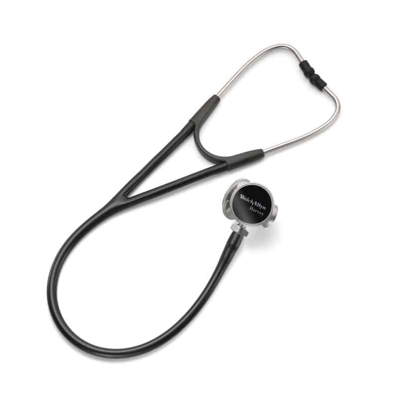 Harvey DLX Triple-Head Stethoscope green Medvana UK