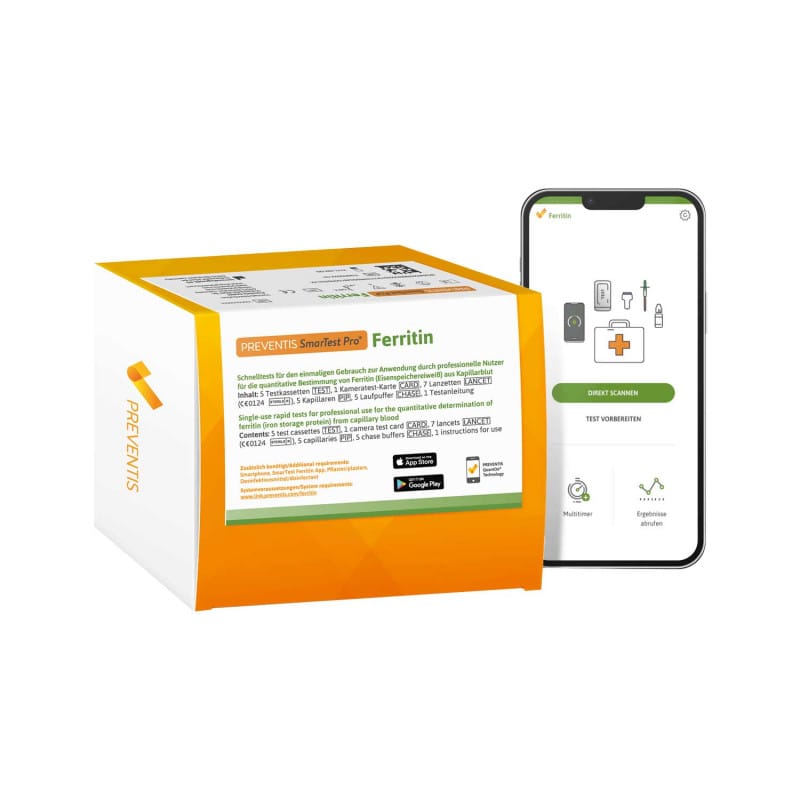 Preventis SmarTest Pro® Ferritin 10 PCS Medvana UK