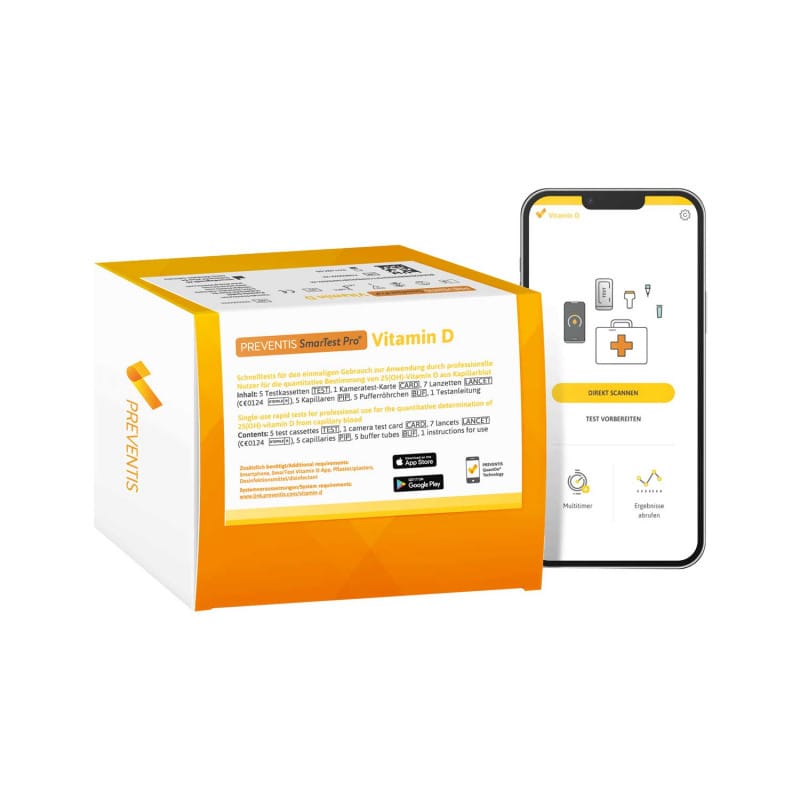 Preventis SmarTest Pro® Vitamin D 5 PCS Medvana UK