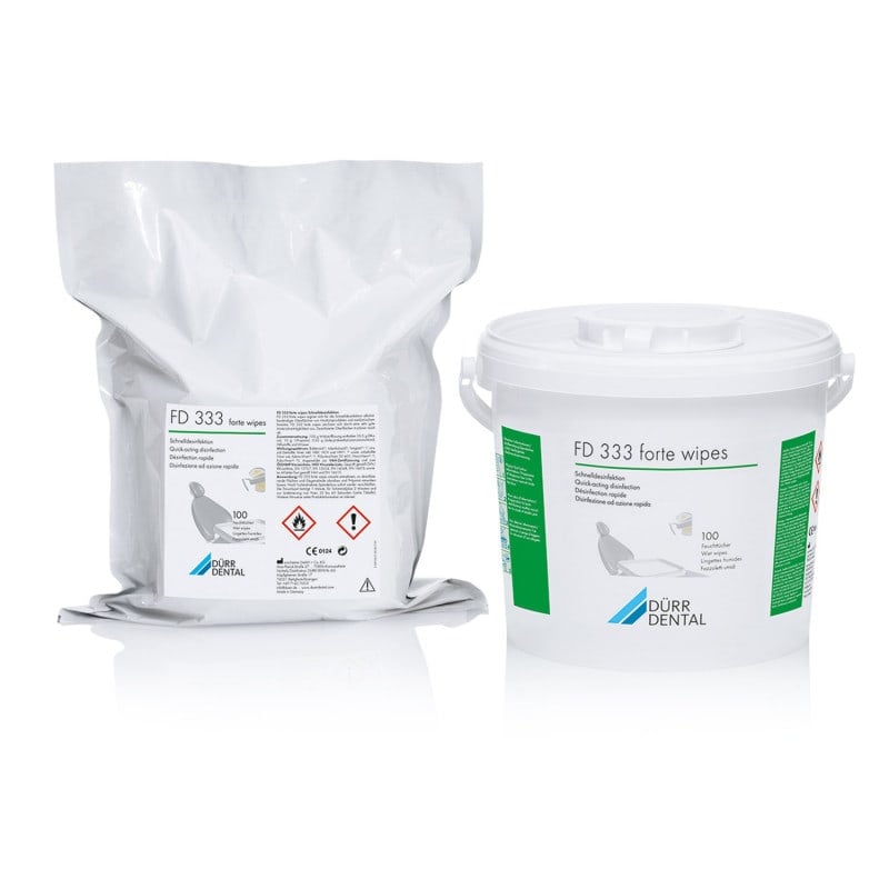 FD 333 forte wipes Dispenser box with 100 wipes Medvana UK