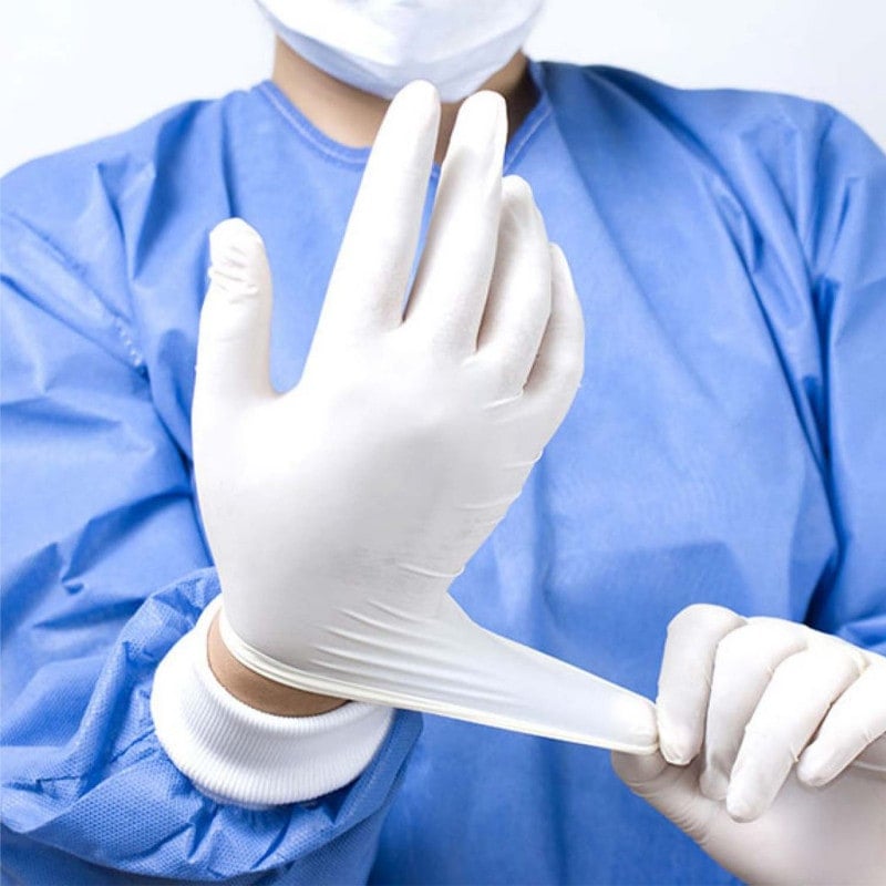 Viawant Nitrile Pro White L Medvana UK