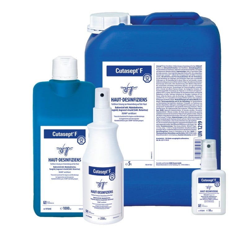 Cutasept F Skin Antiseptic 1000 ml Medvana UK
