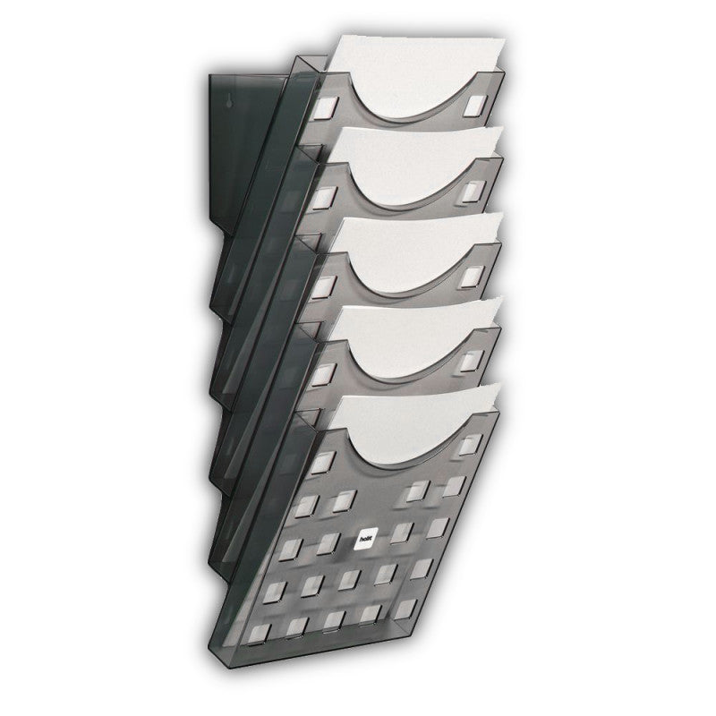 Wall-Mounted Brochure and Leaflet Holder