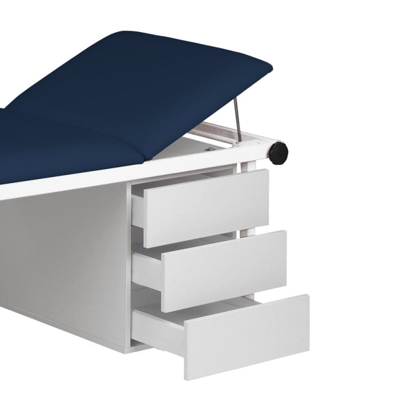 Exam Table with Base Units coffee brown