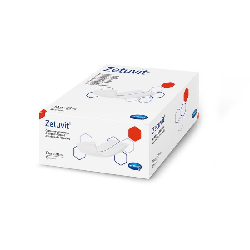 Zetuvit Non-Sterile Absorbent Compresses 10 x 20 cm