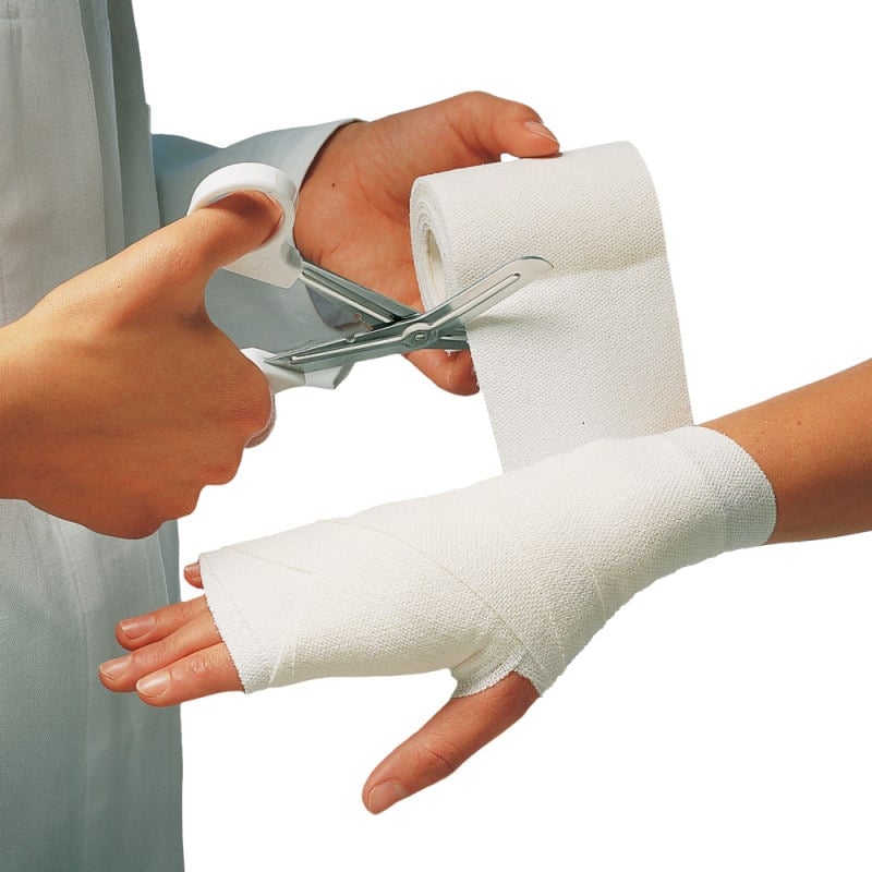 Idealast-haft, cohesive Idealbinde bandage, 10 m long 12 cm Medvana UK