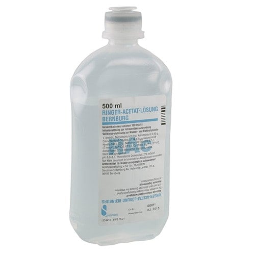 Ringer's Acetate Infusion Solution Medvana UK