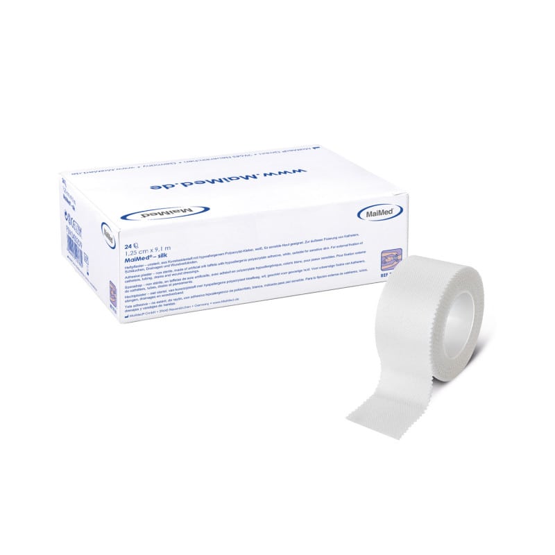 MaiMed-silk Adhesive Tape 2.5 cm Medvana UK