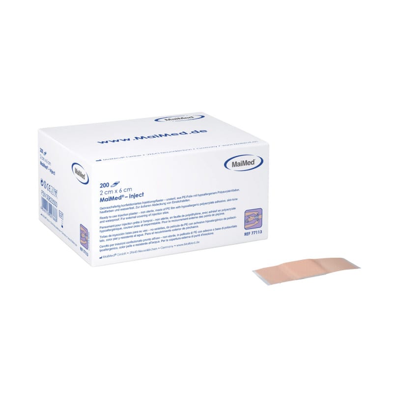 MaiMed-Inject Injection Plaster 2x6cm (200 pcs.) Medvana UK