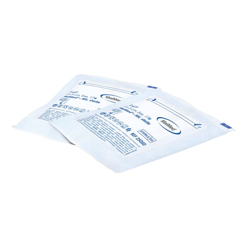 Gauze Compresses, Sterile, 8-ply 5 x 5 cm Medvana UK