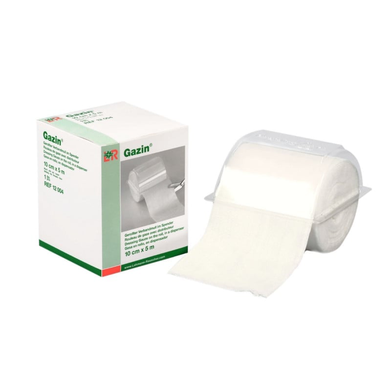 Gazin Absorbent Gauze transparent dispenser, 10m long Medvana UK