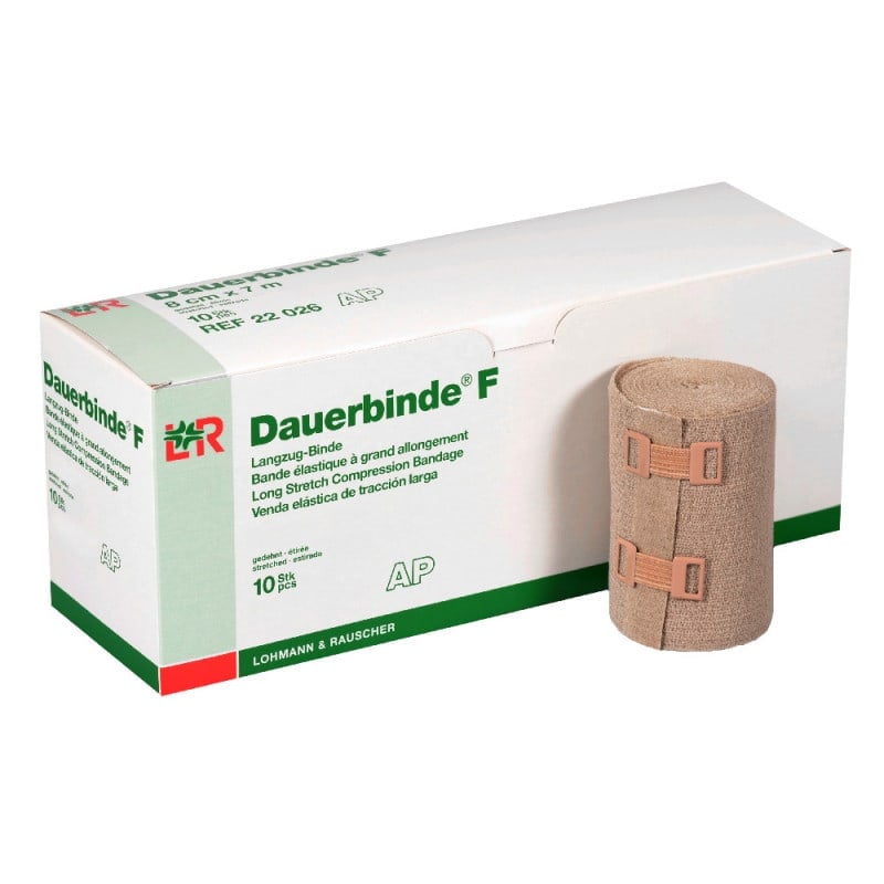 Dauerbinde Long-Stretch Bandage K (strong) | 8 cm Medvana UK