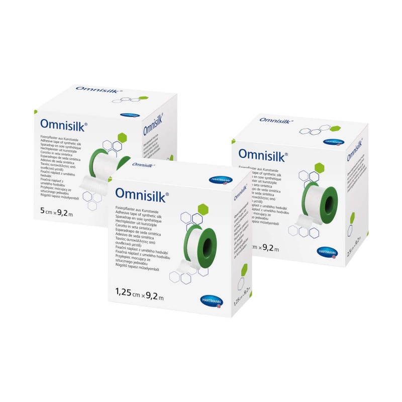 Omnisilk Adhesive Tape 1.2 5cm | 9.2 metres Medvana UK
