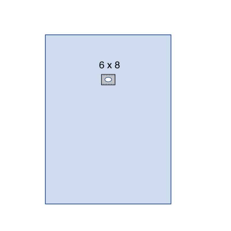 3M Fenestrated Drape with Adhesive Zone 120 x 152 cm, decentralised hole cutout (9030)