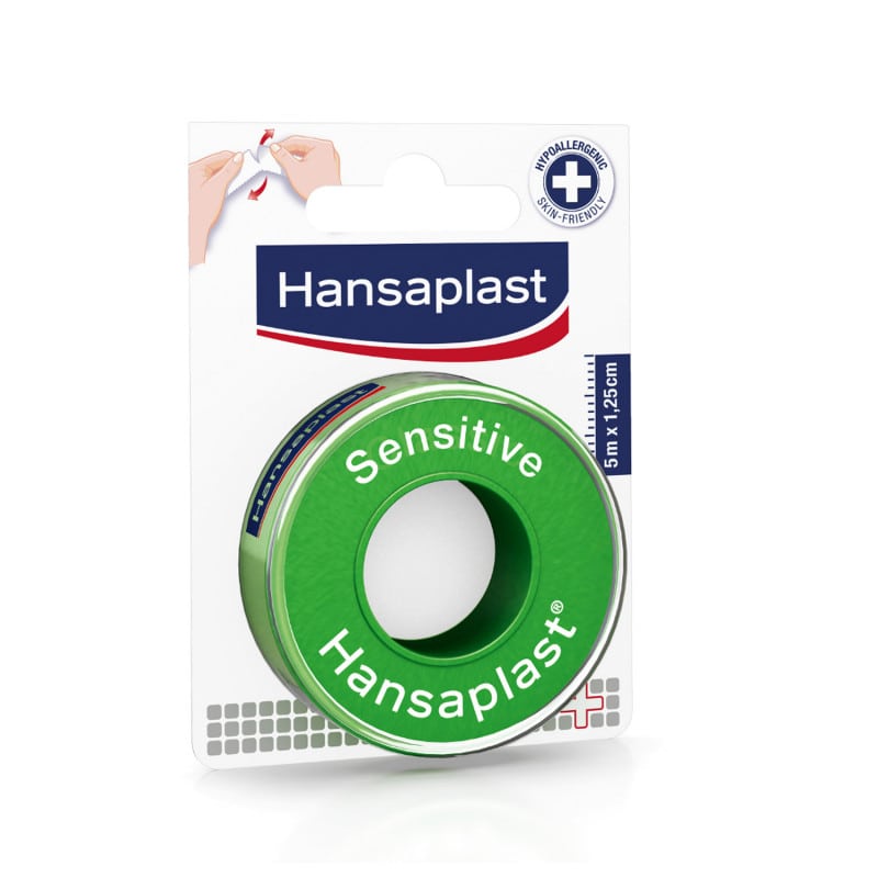 Hansaplast sensitive Adhesive Tape 2. 5 cm Medvana UK
