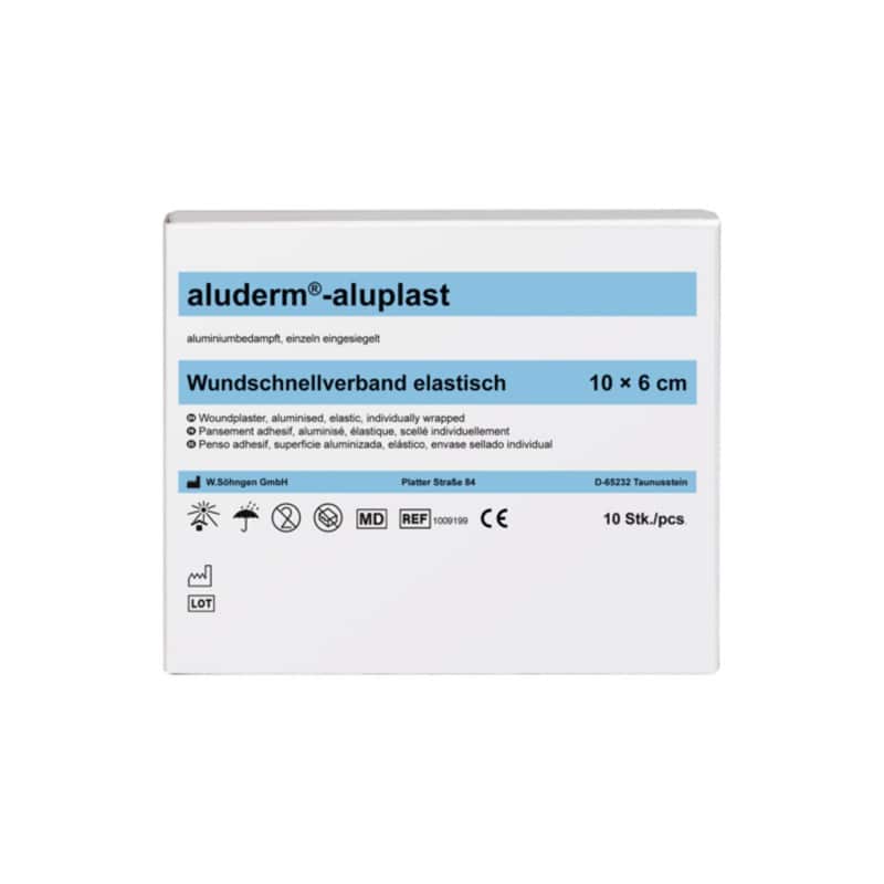aluderm®-aluplast Wound Plaster 10 x 6 cm Medvana UK