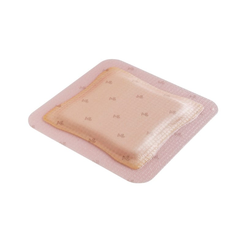 ALLEVYN Silver Foam Dressing Adhesive 9.5 x 11 cm Medvana UK