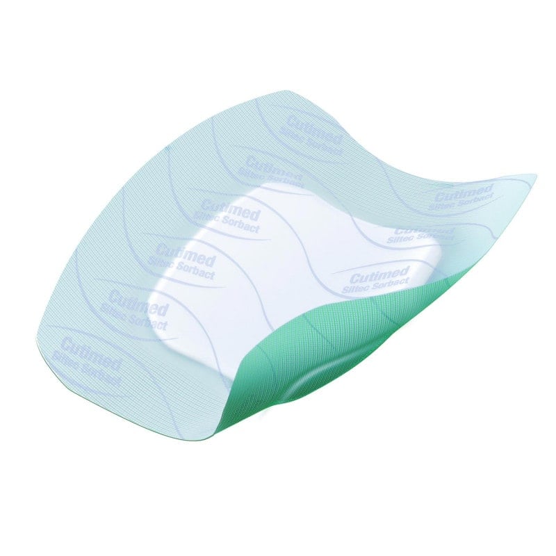 Cutimed® Siltec® Sorbact® 15 cm x 15 cm (12 PCS) Medvana UK