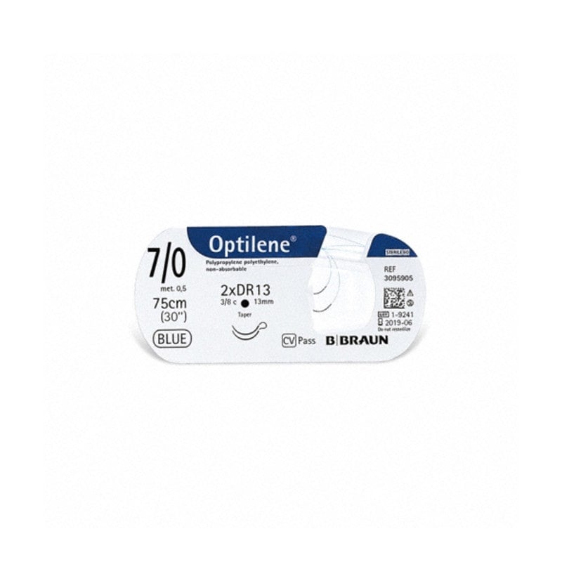 B. Braun Optilene® USP4-0 EP1.5 45cm DS19 Medvana UK