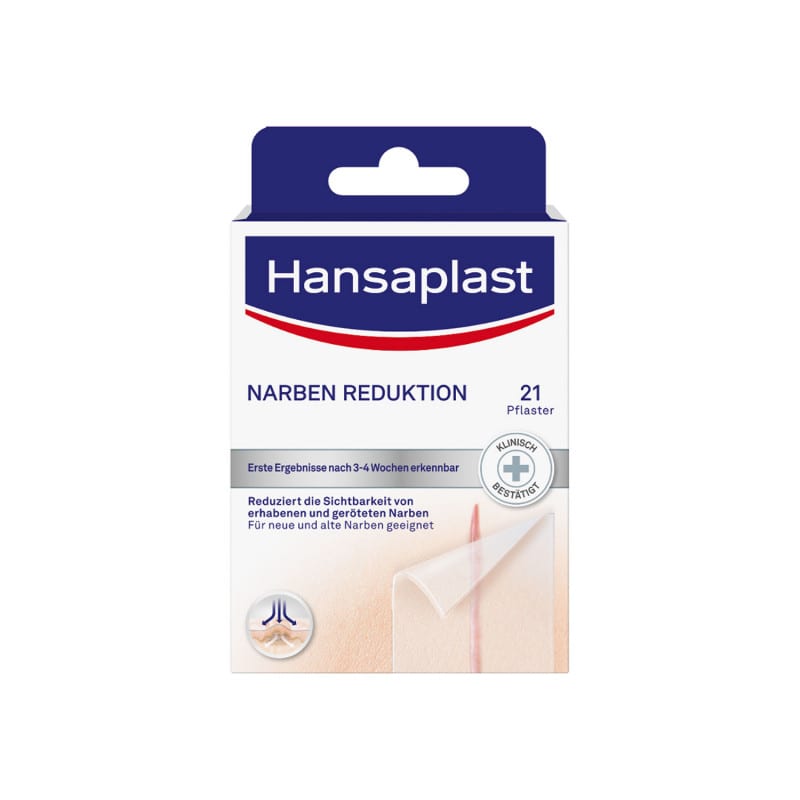 Hansaplast Scar Reducer Patches 3.8 x 6.8 cm Medvana UK