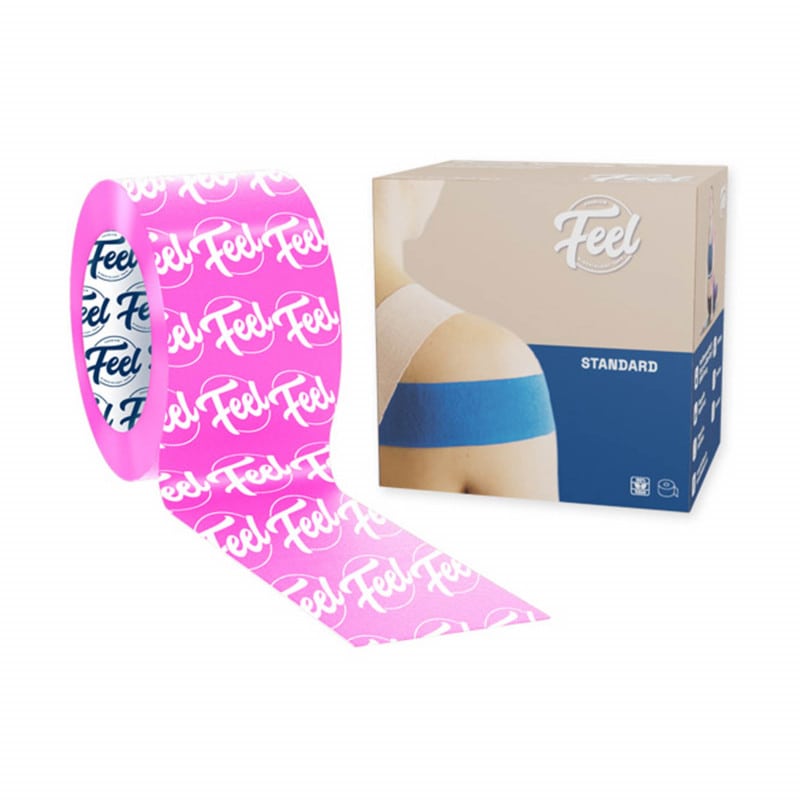 Feel Standard Tape (5 cm x 5 m) pink (with logo) Medvana UK